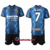 Virallinen Fanipaita + Shortsit Inter Milan Alexis Sanchez 7 Kotipelipaita 2021-22 - Lasten